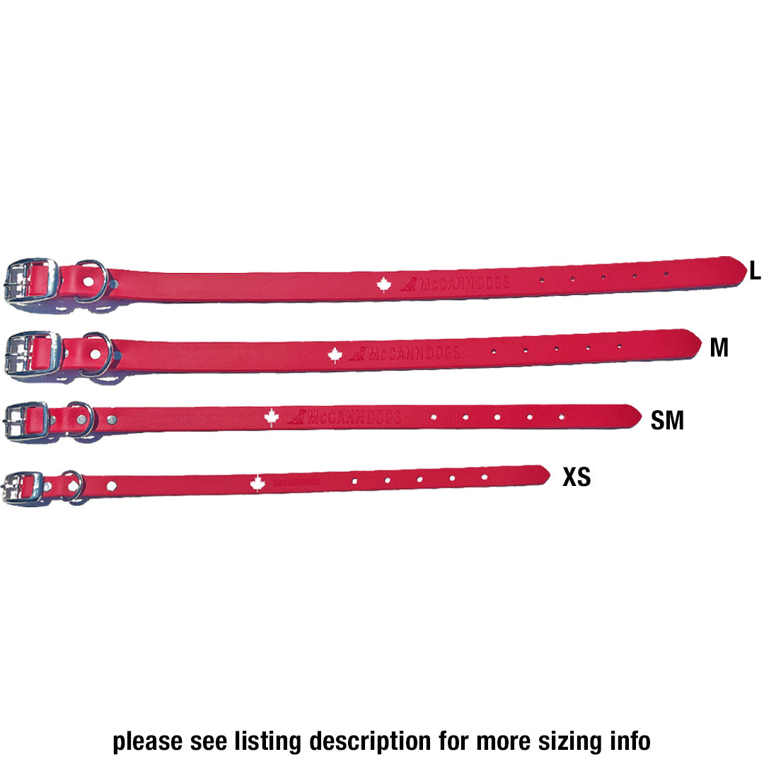 McCann Dogs "O Canada Collar"