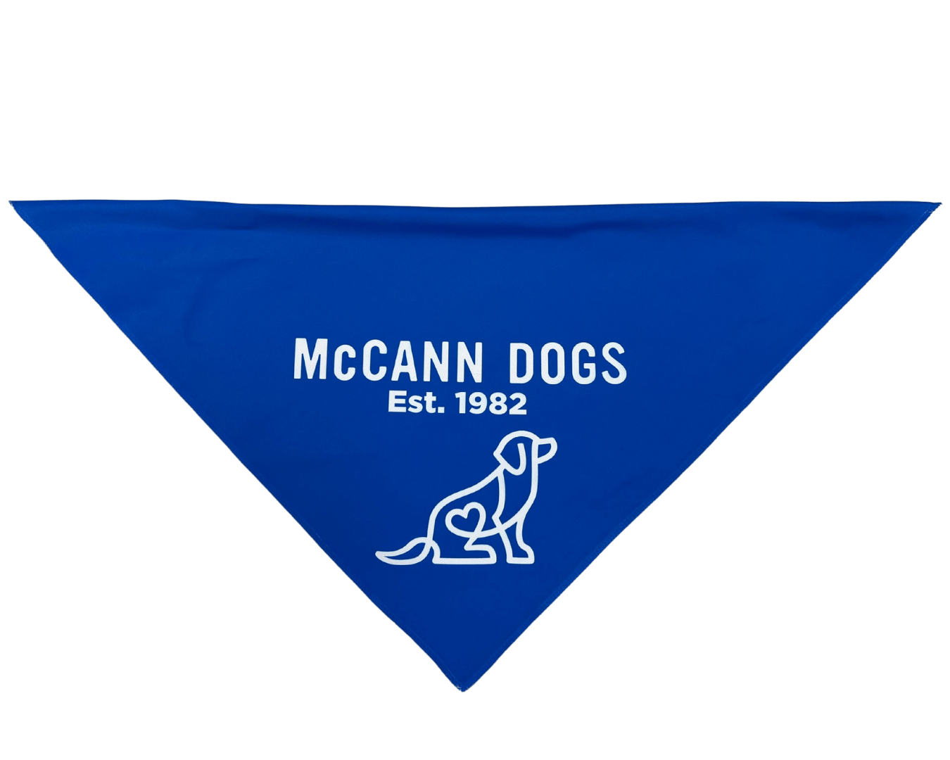 40TH ANNIVERSARY - McCann Dogs Bandana - McCann Professional Dog Trainers