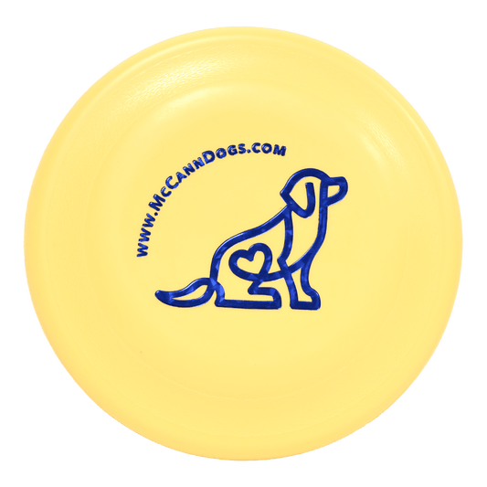 McCann Dogs SofFlite flying disc - McCann Professional Dog Trainers